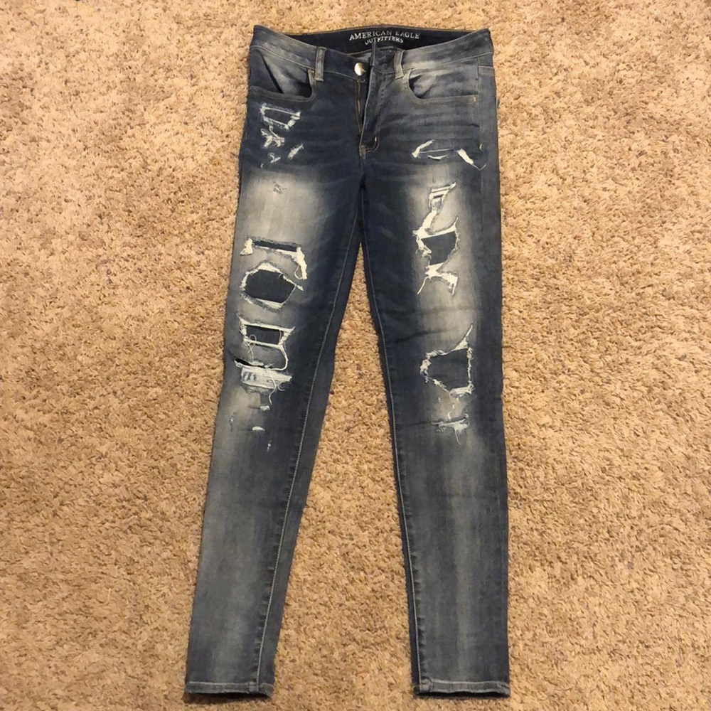 American Eagle Denim X Café, hi rise jegging